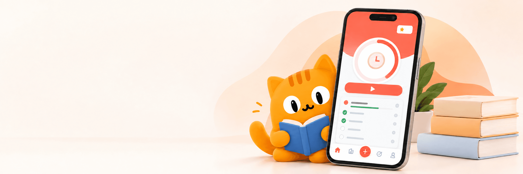 Masasında ders çalışan bir öğrenci ve telefonunda açık DersTakip çalışma seansı ekranı