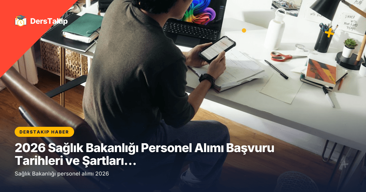 2026 Sağlık Bakanlığı Personel Alımı Başvuru Tarihleri ve Şartları Açıklandı mı?